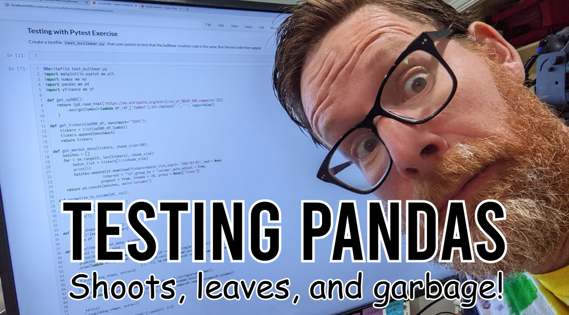 Testing Pandas: Shoots, leaves, and garbage! :: PyData Global 2022